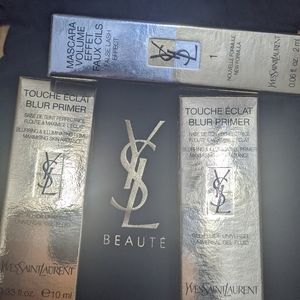 New ysl primer and mascara travel size
